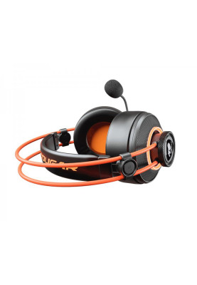 Навушники Cougar Immersa Pro Prix 7.1 Virtual Black/Orange, USB, накладні, кабель 2.5 м