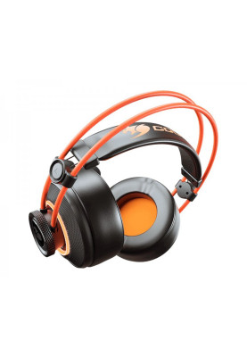 Навушники Cougar Immersa Pro Prix 7.1 Virtual Black/Orange, USB, накладні, кабель 2.5 м