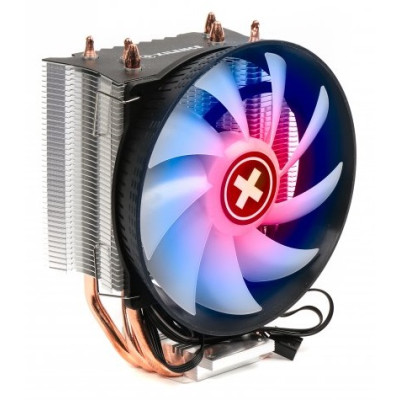 Кулер для процесора Xilence M403 Pro ARGB, алюміній/мідь, 1x120 мм, для AMD AM4/AM3/AM2/FM2/FM1, Intel 115x/1200/1700 (XC129 / M403.PRO)