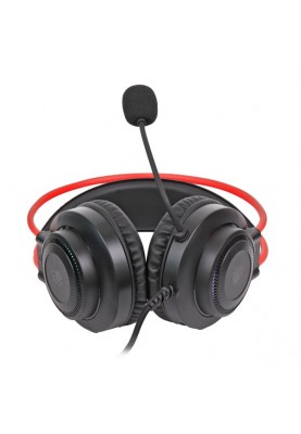 Навушники Bloody G200S, Black/Red, USB, накладні, підсвічування 7 кольорів, кабель 2 м