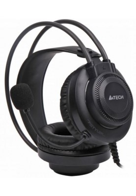 Навушники A4Tech Fstyler FH200U, Grey, мікрофон, USB, накладні, кабель 2 м