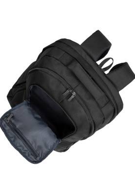 Рюкзак для ноутбука 17.3" RivaCase Tegel, Black, поліестер, 23 л, 320 x 470 x 135 мм (8460)