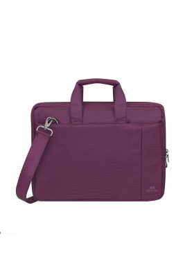Сумка для ноутбука 15.6" RivaCase Central, Purple, поліестер, 395x295x70 мм (8231)