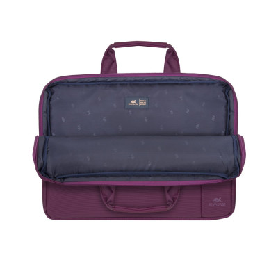 Сумка для ноутбука 15.6" RivaCase Central, Purple, поліестер, 395x295x70 мм (8231)