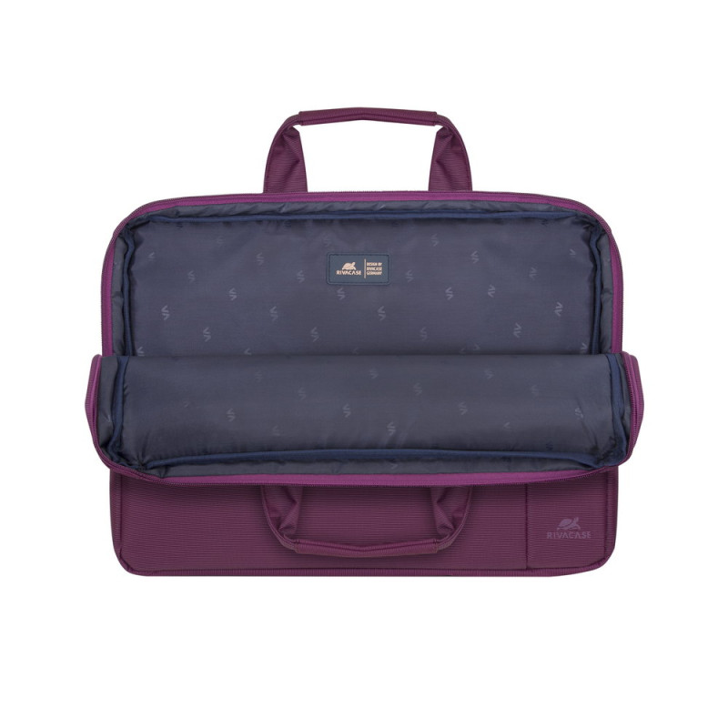 Сумка для ноутбука 15.6" RivaCase Central, Purple, поліестер, 395x295x70 мм (8231)