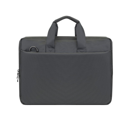 Сумка для ноутбука 15.6" RivaCase Central, Grey, поліестер, 395x295x70 мм (8231)