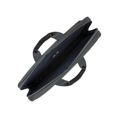Сумка для ноутбука 15.6" RivaCase Central, Grey, поліестер, 395x295x70 мм (8231)