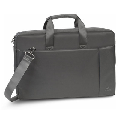 Сумка для ноутбука 17.3" RivaCase Central, Grey, поліестер, 455 x 320 x 70 мм (8251)