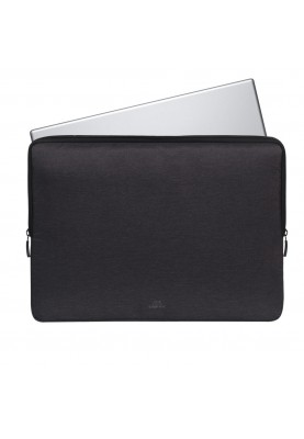 Чохол для ноутбука 15.6" RivaCase Suzuka, Black, поліестер, 395х275х35 мм (7705)