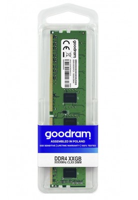 Пам'ять 16Gb DDR4, 3200 MHz, Goodram, CL22, 1.2V (GR3200D464L22/16G)