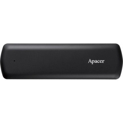 Зовнішній накопичувач SSD, 250Gb, Apacer AS721, Black, USB 3.2 Type-C, 530/500 MB/s (AP250GAS721B-1)