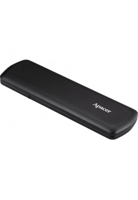 Зовнішній накопичувач SSD, 500Gb, Apacer, Black, USB 3.2 Type-C, 530/500 MB/s (AP500GAS721B-1)