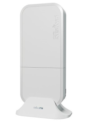 Точка доступу MikroTik wAP AC, 2,4 GHz/5 GHz до 1200 Мбит/с, Wi-Fi 5, 2xGlan (802.3af/at PoE), 185 × 85 × 30 мм (RBWAPG-5HACD2HND)