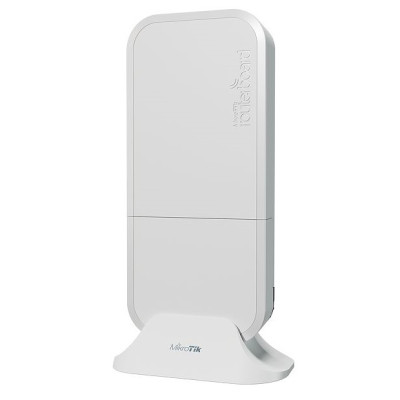 Точка доступу MikroTik wAP AC, 2,4 GHz/5 GHz до 1200 Мбит/с, Wi-Fi 5, 2xGlan (802.3af/at PoE), 185 × 85 × 30 мм (RBWAPG-5HACD2HND)