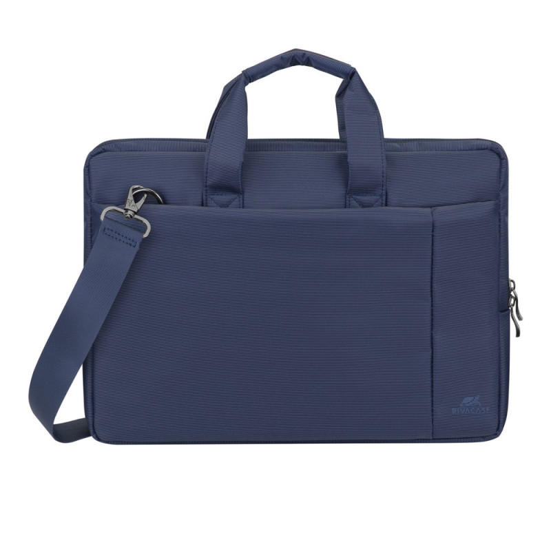 Сумка для ноутбука 15.6" RivaCase Central, Blue, поліестер, 395x295x70 мм (8231)