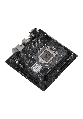 Мат.плата 1200 (H470) ASRock H470M-HDV, H470, 2xDDR4, Int.Video(CPU), 4xSATA3, 1xPCI-E 16x 3.0, 1xPCI-E 1x 3.0, ALC897, RTL8111H, 4xUSB3.2/6xUSB2.0, VGA/DVI-D/HDMI, MicroATX