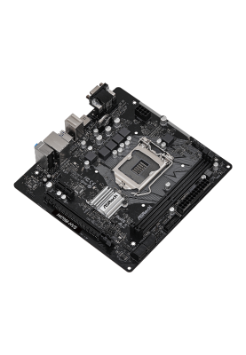 Мат.плата 1200 (H470) ASRock H470M-HVS, H470, 2xDDR4, Int.Video(CPU), 4xSATA3, 1xPCI-E 16x 3.0, 1xPCI-E 1x 3.0, ALC897, RTL8111H, 4xUSB3.2/6xUSB2.0, VGA/HDMI, MicroATX