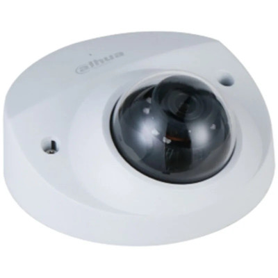 IP камера Dahua DH-IPC-HDBW2231FP-AS-S2, 2 Мп, 1/2.8" CMOS, H.265+, 1920x1080, f=2.8 мм, RJ45, день/ніч, Micro SD, ІЧ підсвічування 30 м, IP67, мікрофон, 109х55 мм