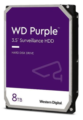 Жорсткий диск 3.5" 8Tb Western Digital Purple, SATA3, 128Mb, 5640 rpm (WD84PURZ)