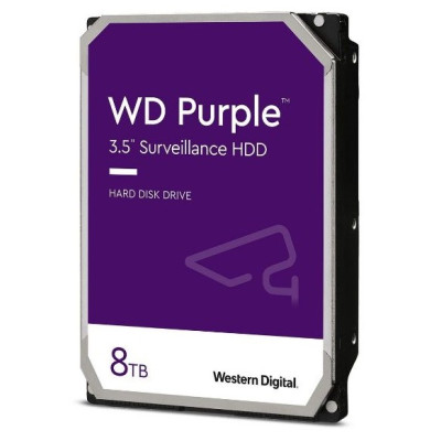 Жорсткий диск 3.5" 8Tb Western Digital Purple, SATA3, 128Mb, 5640 rpm (WD84PURZ)