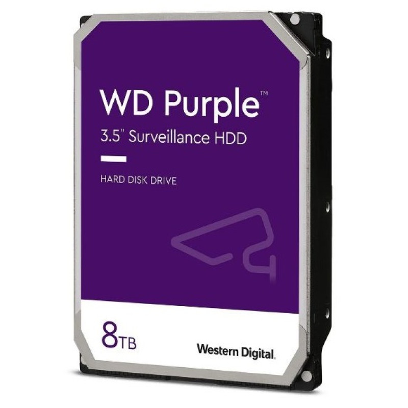 Жорсткий диск 3.5" 8Tb Western Digital Purple, SATA3, 128Mb, 5640 rpm (WD84PURZ)