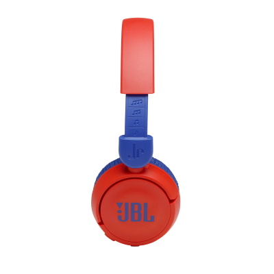 Навушники бездротові JBL JR 310BT, Red/Blue, Bluetooth, мікрофон, акумулятор 400 mAh, дитячі (JBLJR310BTRED)