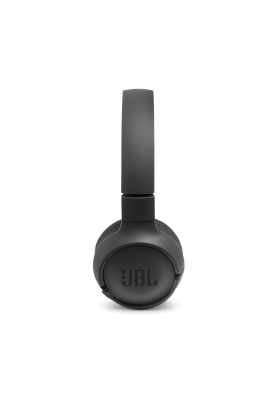 Навушники бездротові JBL Tune 500BT, Black, Bluetooth, мікрофон, акумулятор 300 mAh, технологія "Pure Bass", підтримка Siri и Google Now (JBLT500BTBLK)