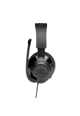 Навушники JBL Quantum 200, Black, 3.5 мм, мікрофон, динаміки 50 мм, технологія "QuantumSOUND Signature", амбушури з ефектом пам'яті, 1.2 м + 1.5 м (JBLQUANTUM200BLK)