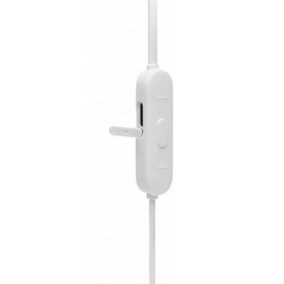 Навушники бездротові JBL T215BT, White, Bluetooth, мікрофон, акумулятор 130 mAh, технологія `Pure Bass` (JBLT215BTWHT)