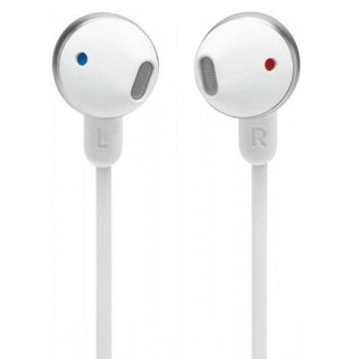 Навушники бездротові JBL T215BT, White, Bluetooth, мікрофон, акумулятор 130 mAh, технологія `Pure Bass` (JBLT215BTWHT)