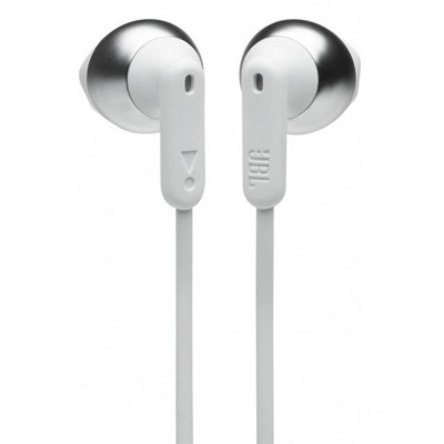 Навушники бездротові JBL T215BT, White, Bluetooth, мікрофон, акумулятор 130 mAh, технологія `Pure Bass` (JBLT215BTWHT)