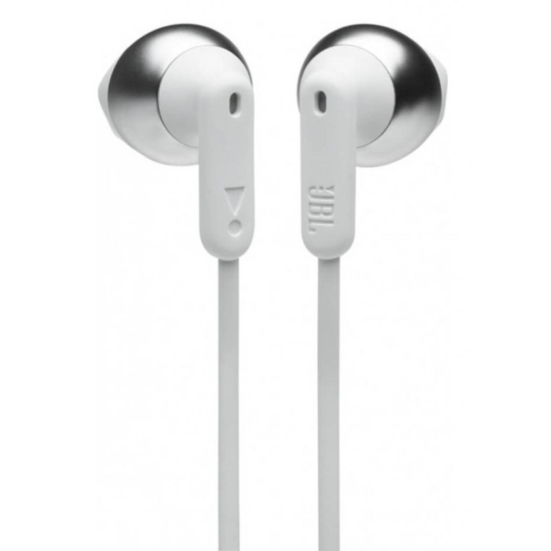 Навушники бездротові JBL T215BT, White, Bluetooth, мікрофон, акумулятор 130 mAh, технологія "Pure Bass" (JBLT215BTWHT)