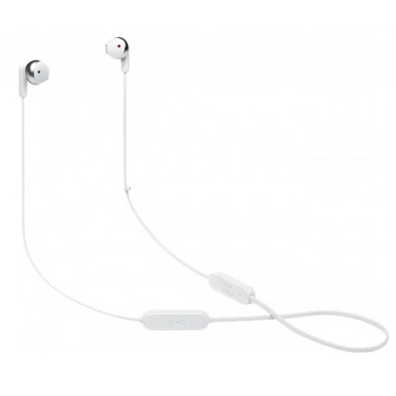 Навушники бездротові JBL T215BT, White, Bluetooth, мікрофон, акумулятор 130 mAh, технологія "Pure Bass" (JBLT215BTWHT)