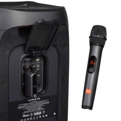 Мікрофон JBL Partybox Wireless, Black, 2 шт, бездротовий передавач, до 10 м (JBLWIRELESSMIC)