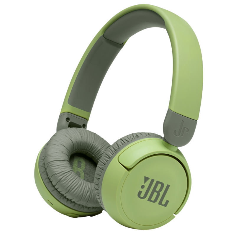 Навушники бездротові JBL JR 310BT, Green, Bluetooth, мікрофон, акумулятор 400 mAh, дитячі (JBLJR310BTGRN)