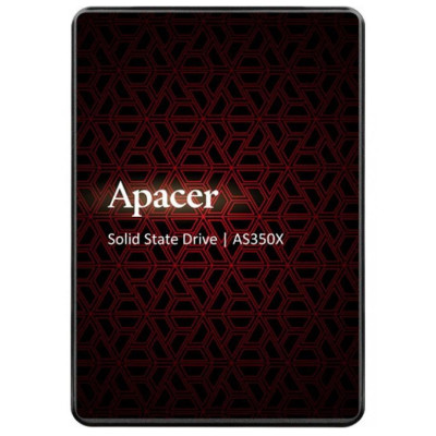 Твердотільний накопичувач 128Gb, Apacer AS350X, SATA3, 2.5", 3D TLC, 560/540 MB/s (AP128GAS350XR-1)