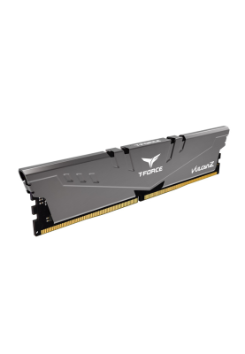 Пам'ять 16Gb DDR4, 3200 MHz, Team Vulcan Z, Gray, 16-18-18-38, 1.35V, з радіатором (TLZGD416G3200HC16F01)