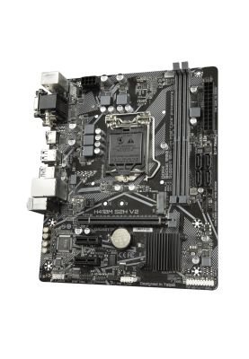 Мат.плата 1200 (H470) Gigabyte H410M S2H V2, H470, 2xDDR4, Int.Video(CPU), 4xSATA3, 1xM.2, 1xPCI-E 16x 3.0, 2xPCI-E 1x 3.0, ALC887, RTL8111H, 4xUSB3.2/6xUSB2.0, VGA/DVI-D/HDMI, MicroATX
