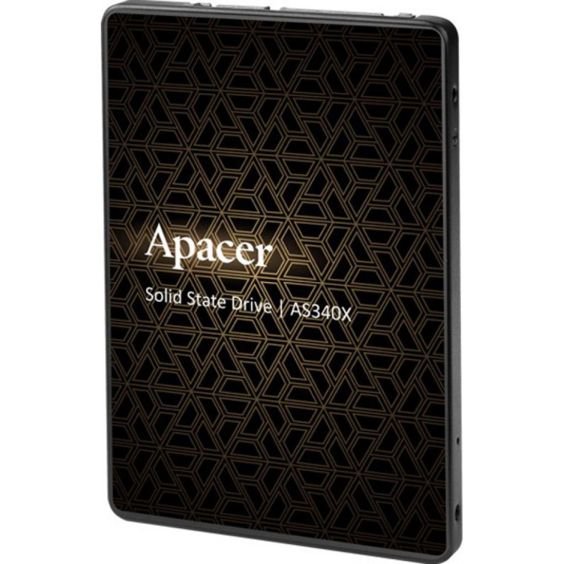 Твердотільний накопичувач SSD 960Gb, Apacer AS340X, SATA3, 2.5", 3D TLC, 550/510 МБ/с (AP960GAS340XC-1)