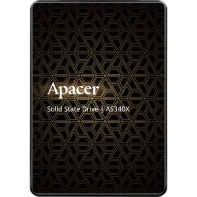Твердотільний накопичувач 960Gb, Apacer AS340X, SATA3, 2.5", 3D TLC, 550/510 MB/s (AP960GAS340XC-1)