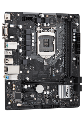 Мат.плата 1200 (H470) ASRock H470M-HDV/M.2, H470, 2xDDR4, Int.Video(CPU), 4xSATA3, 1xM.2, 1xPCI-E 16x 3.0, 1xPCI-E 1x 3.0, 1xM.2 (Key E), ALC897, I219V, 8xUSB3.2/6xUSB2.0, VGA/DVI-D/HDMI, MicroATX