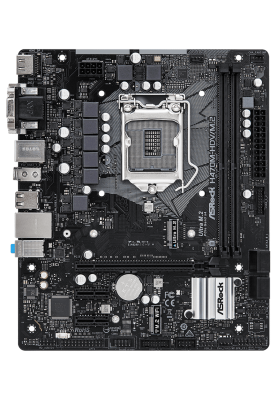Мат.плата 1200 (H470) ASRock H470M-HDV/M.2, H470, 2xDDR4, Int.Video(CPU), 4xSATA3, 1xM.2, 1xPCI-E 16x 3.0, 1xPCI-E 1x 3.0, 1xM.2 (Key E), ALC897, I219V, 8xUSB3.2/6xUSB2.0, VGA/DVI-D/HDMI, MicroATX