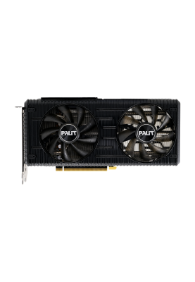Відеокарта GeForce RTX 3060, Palit, Dual (Limited Hash Rate), 12Gb GDDR6, 192-bit, HDMI/3xDP, 1777/15000 MHz, 8-pin (NE63060019K9-190AD/LHR)