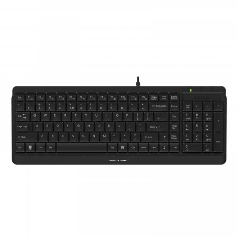 Клавіатура A4tech Fstyler FK15, Wired, USB, Black (US+Ukrainian+Russian)