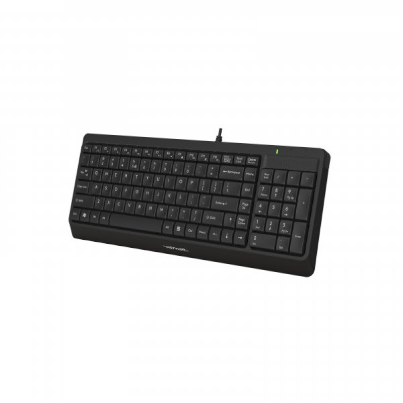 Клавіатура A4tech Fstyler FK15, Wired, USB, Black (US+Ukrainian+Russian)
