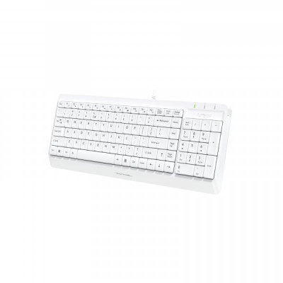 Клавіатура A4tech Fstyler FK15, Wired, USB, White (US+Ukrainian+Russian)
