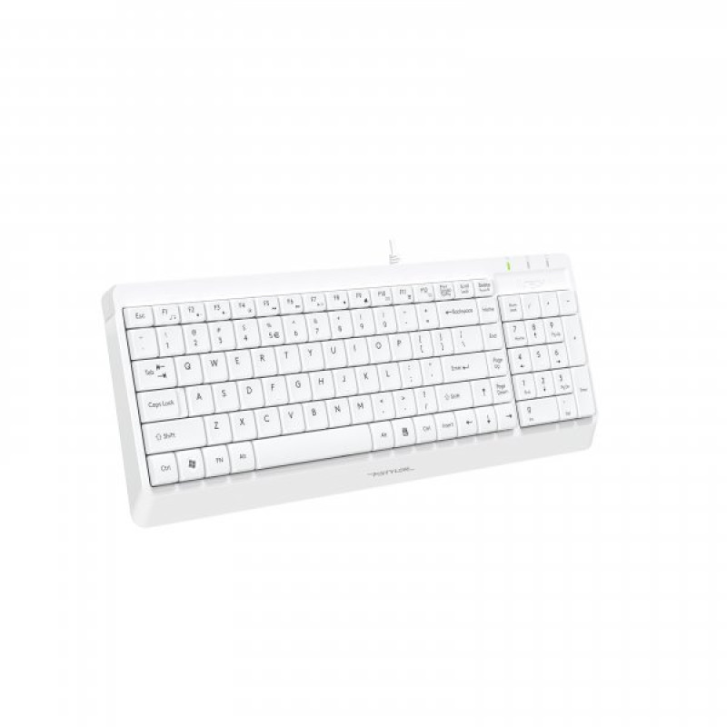 Клавіатура A4tech Fstyler FK15, Wired, USB, White (US+Ukrainian+Russian)