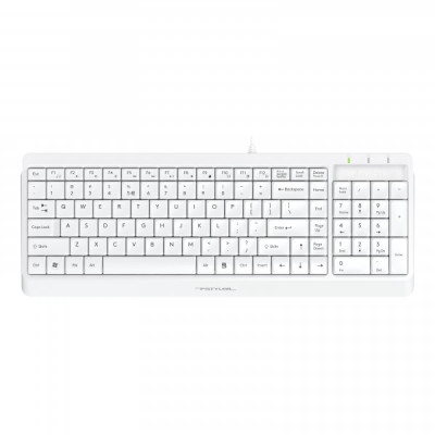 Клавіатура A4tech Fstyler FK15, Wired, USB, White (US+Ukrainian+Russian)