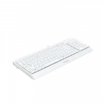 Клавіатура A4tech Fstyler FK15, Wired, USB, White (US+Ukrainian+Russian)