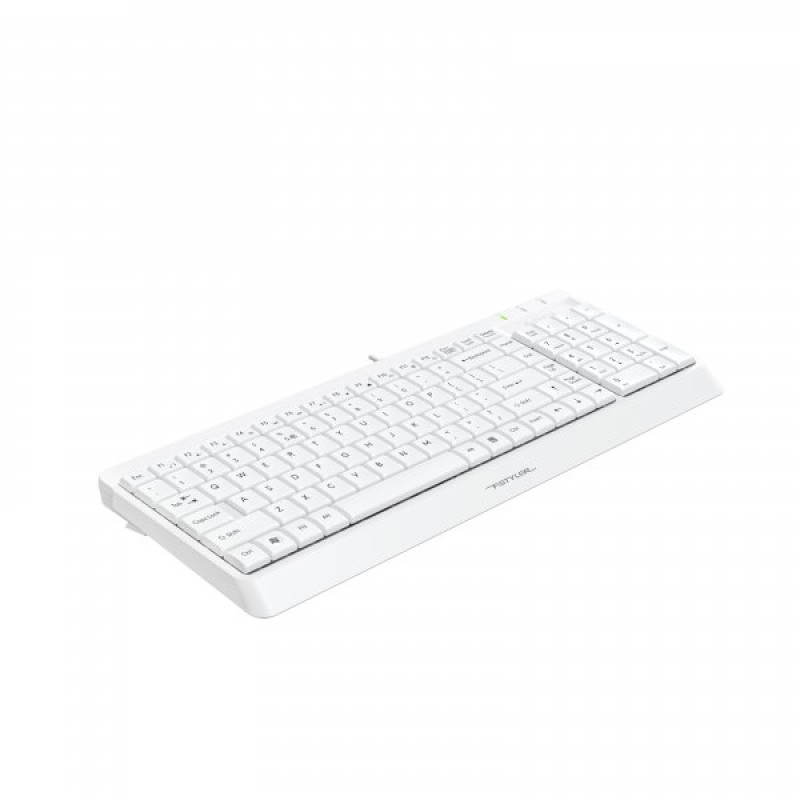 Клавіатура A4tech Fstyler FK15, Wired, USB, White (US+Ukrainian+Russian)